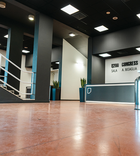 Q200 Censer sala congressi Bisaglia ingresso